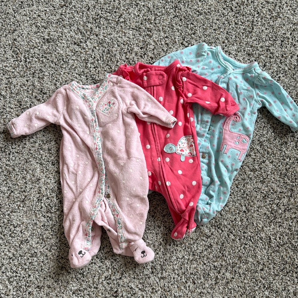 Carter Preemie Sleepers